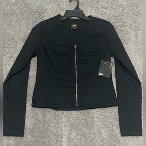 Lee Women's Black Jean Jacket